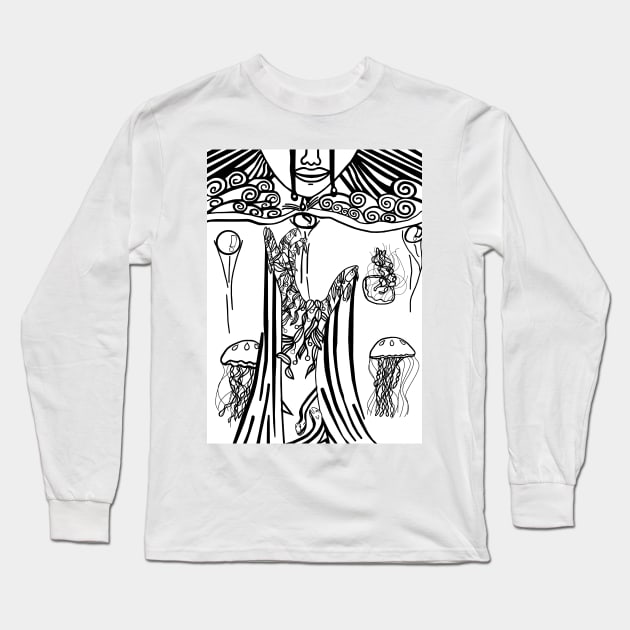 Sorrow Long Sleeve T-Shirt by BlakCircleGirl